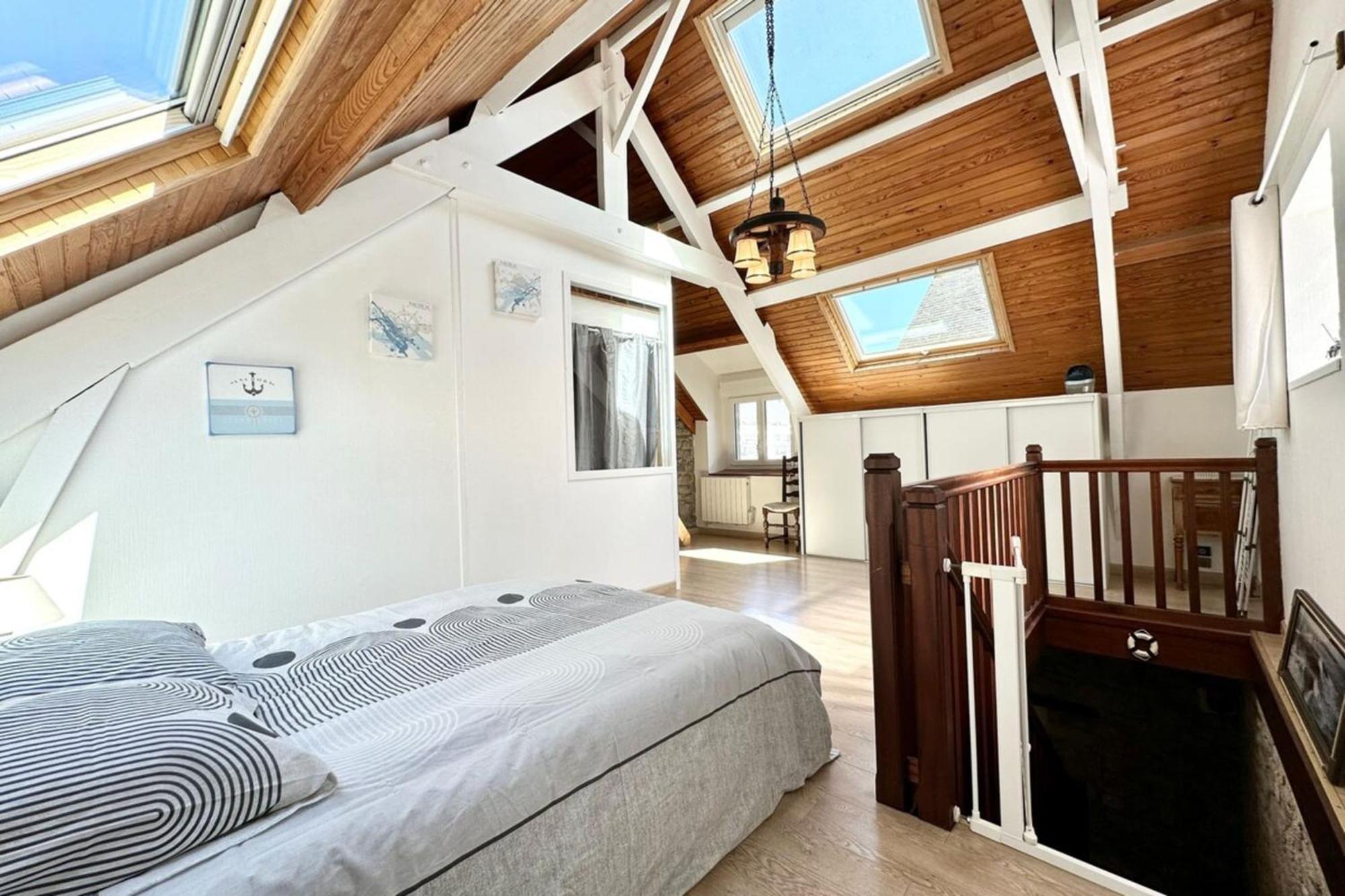 Maison De Pecheur Atypique Les Pieds Dans L'Eau Ploemeur Exterior foto