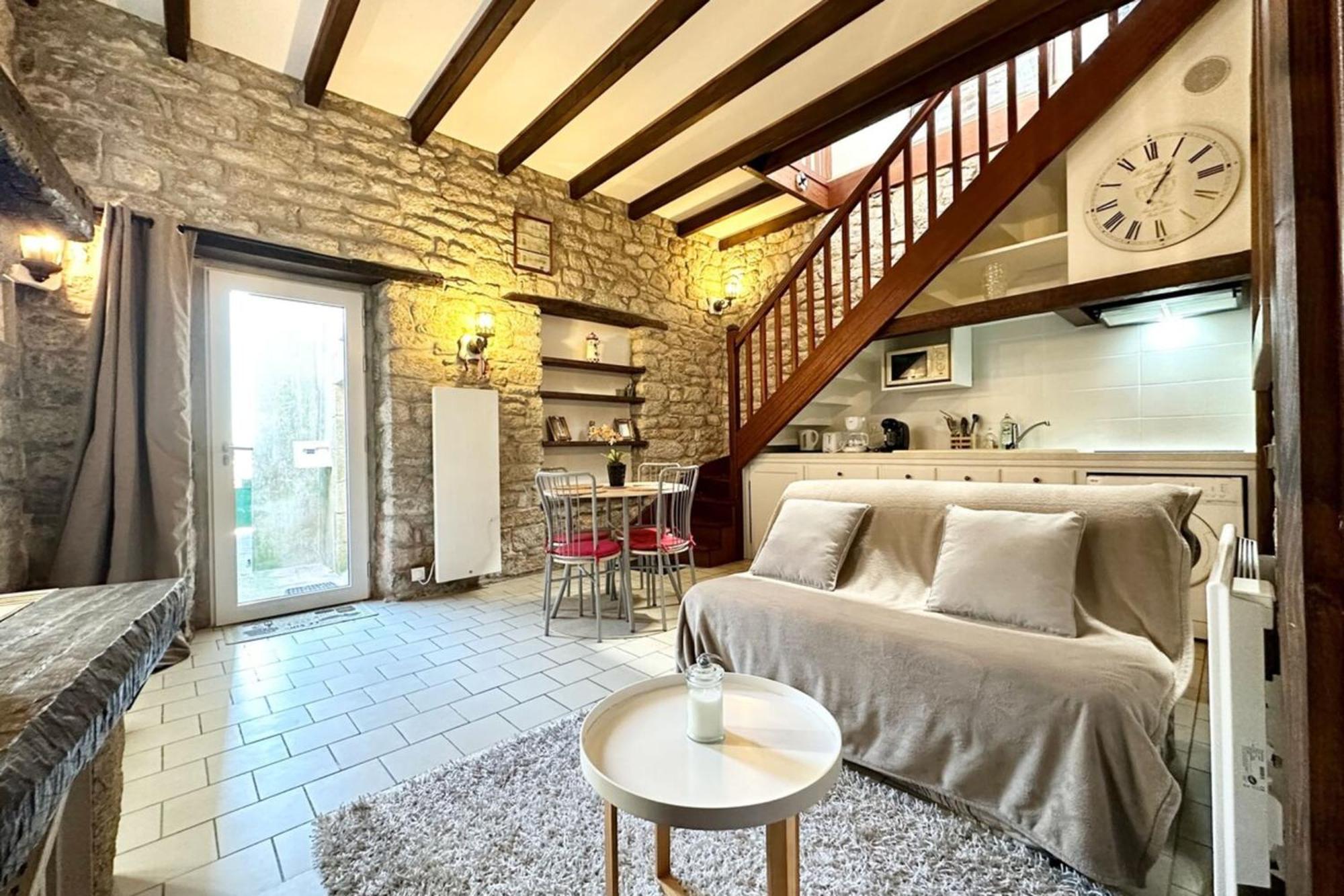 Maison De Pecheur Atypique Les Pieds Dans L'Eau Ploemeur Exterior foto